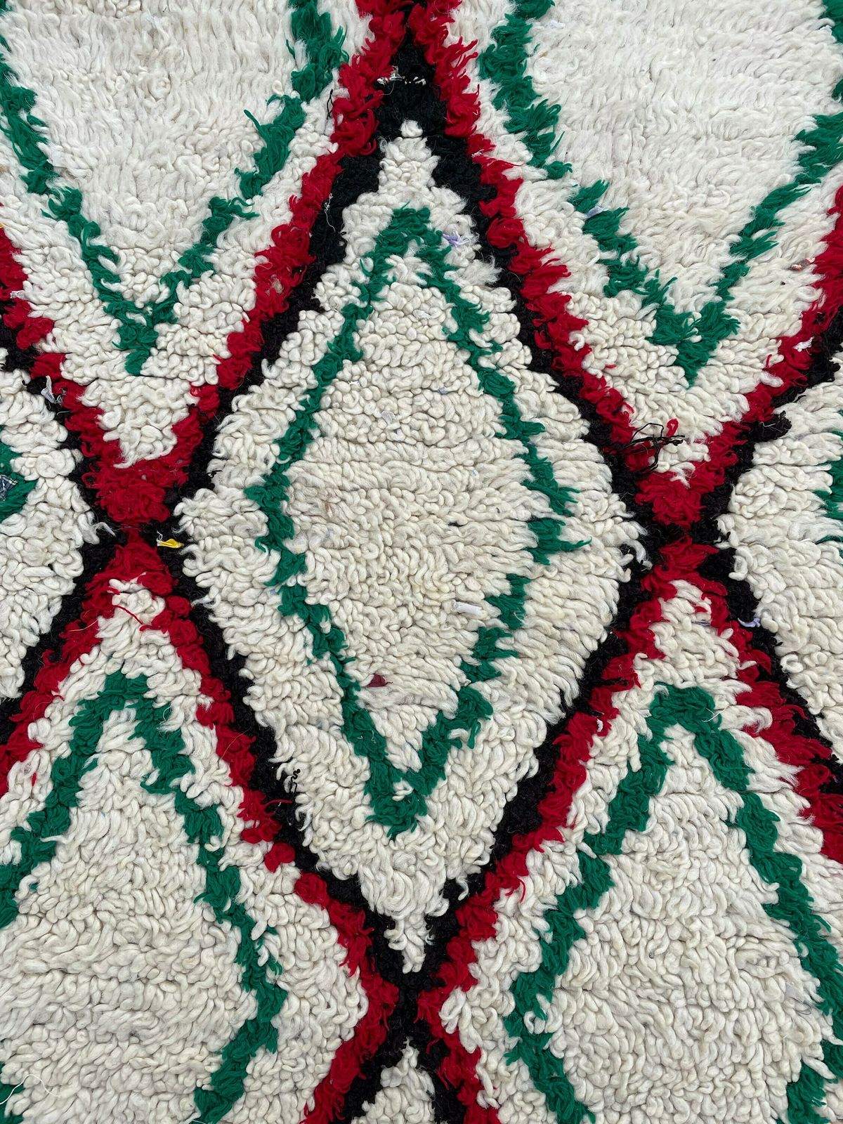 Berber Vintage Rug, Moroccan Rug, 100x210 Cm, Azilal Rug, Moroccan Carpet, Handmade Wool Rug, Bohemian Rug, Berber Rug, Berber Carpet photo for sale