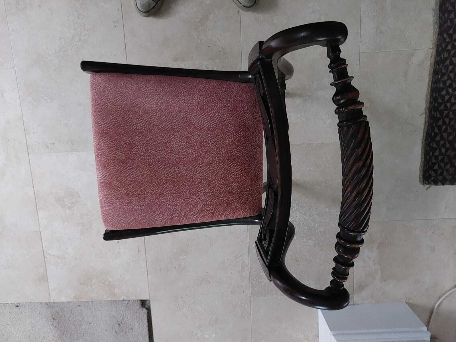 Set Of 6 Mid Nineteenth Century Re Upholstered Dining Chairs, William IV Style photo Furniture