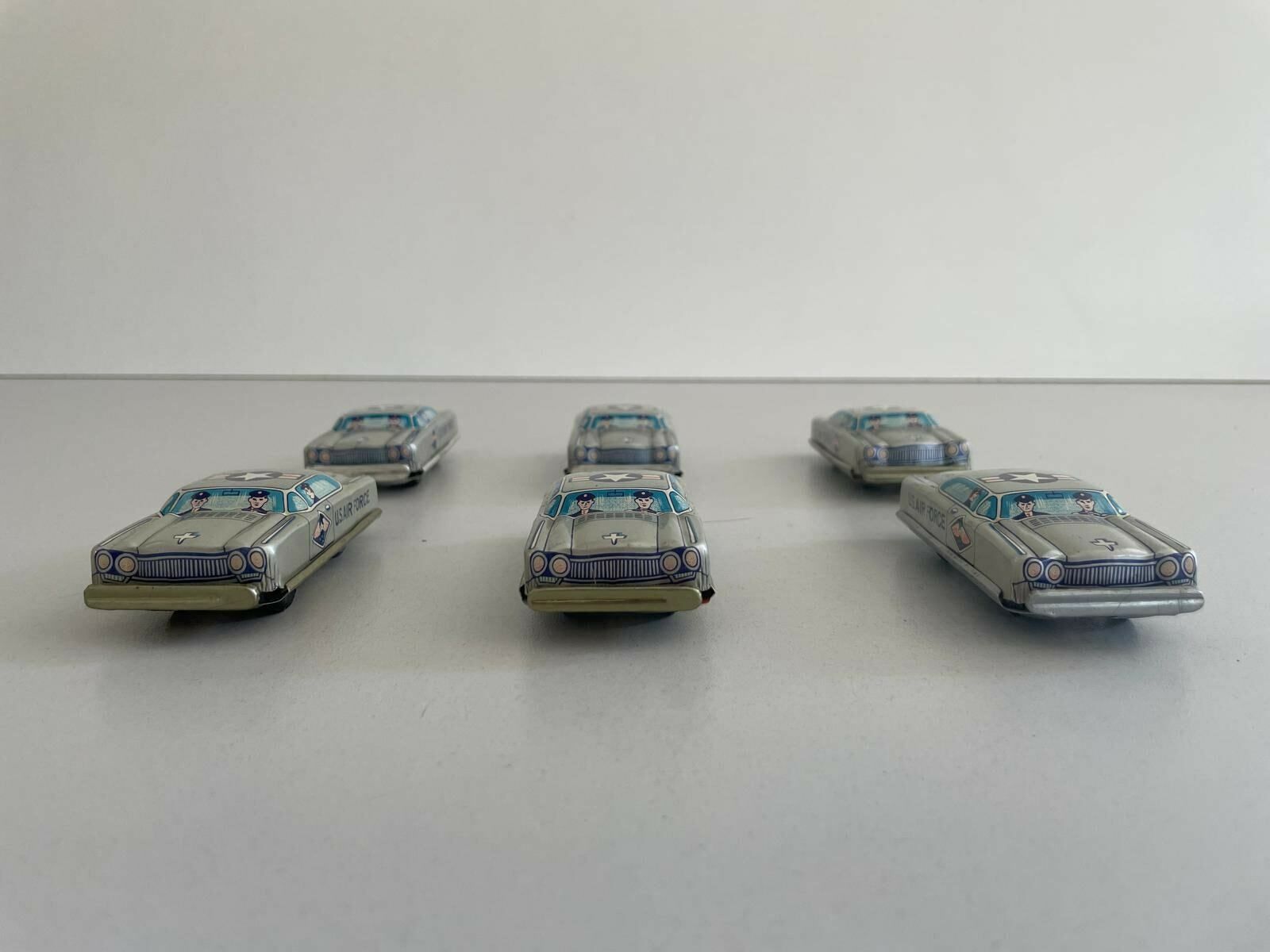 photo furniture Nt Tin Us Air Force Toy Car, Set Of 6, Made In Japan