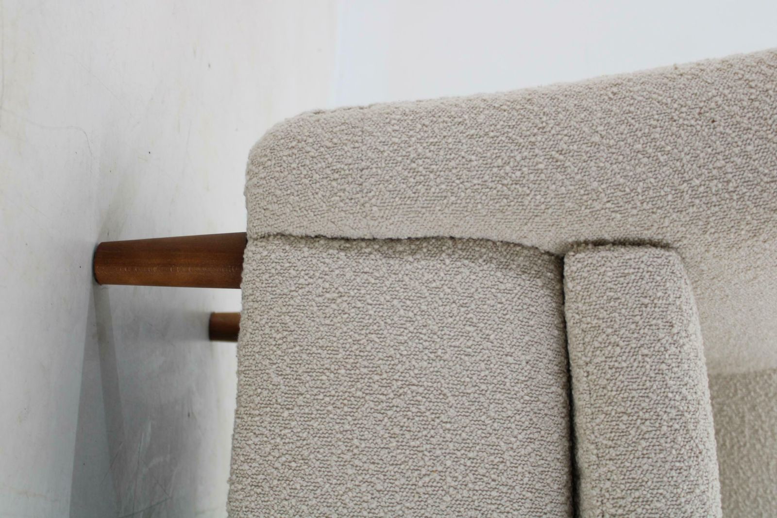 1970s Restored Armchair In Boucle Fabric photo buy