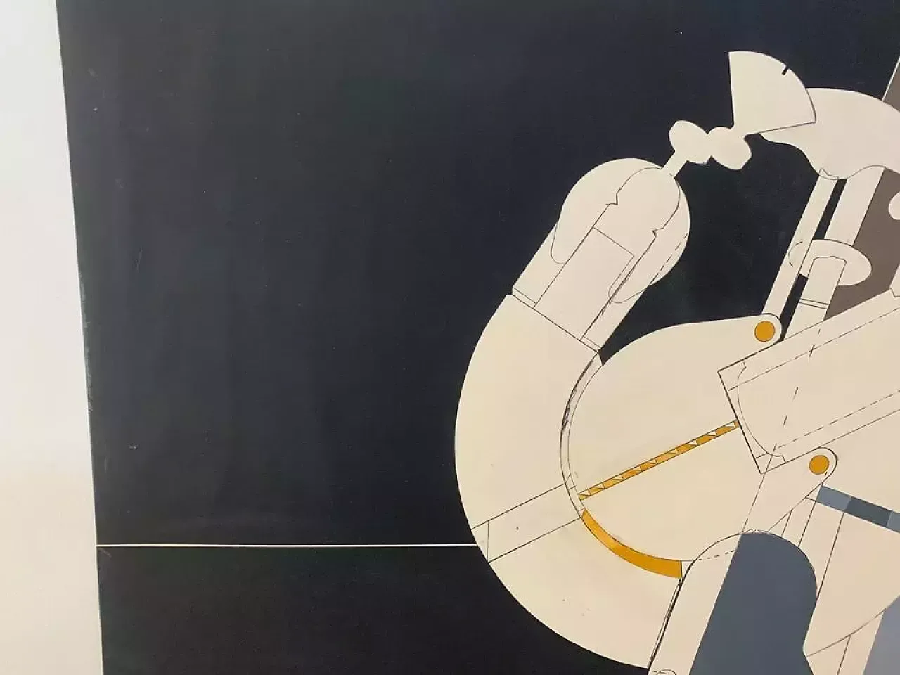 R. Volpini, Element For Space Machine, Mixed Media, 1970s photo vinterior