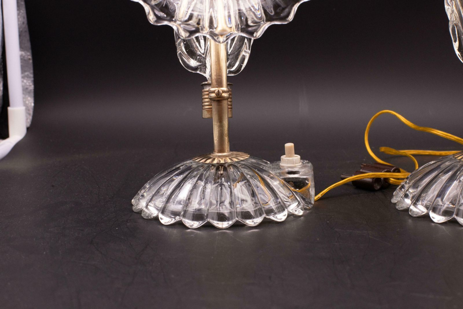 photo furniture Set Of 2 Art Decò Murano Glass Barovier E Toso Table Lamp, 1940