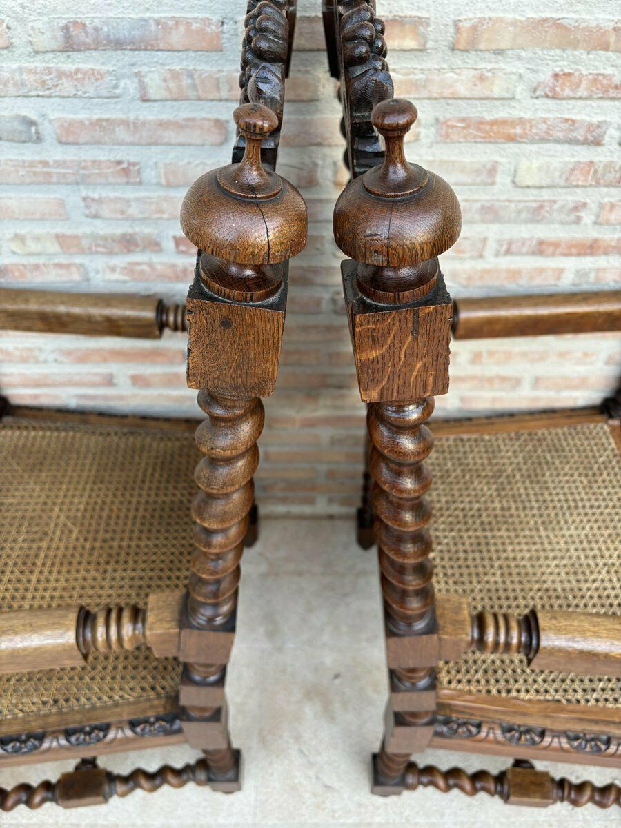 Walnut French Armchairs, 1890s, Set Of 2 photo furniture