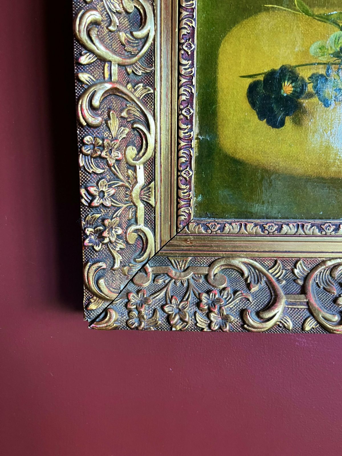 photo furniture Reproduction Oil Painting Of Anton Weiss Flowerpiece