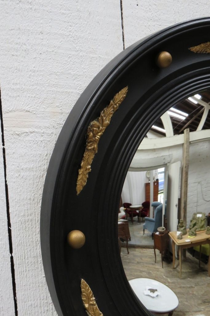 1950's English Butlers Porthole Convex Mirror photo 265.0