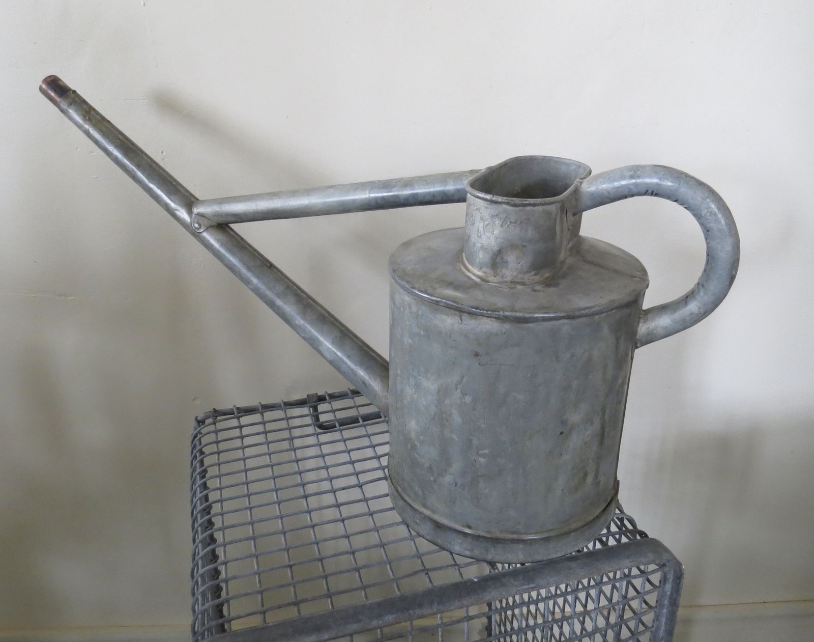 " Haws " Industrial Galvanised Watering Can. Early 20th Century. photo 215.0