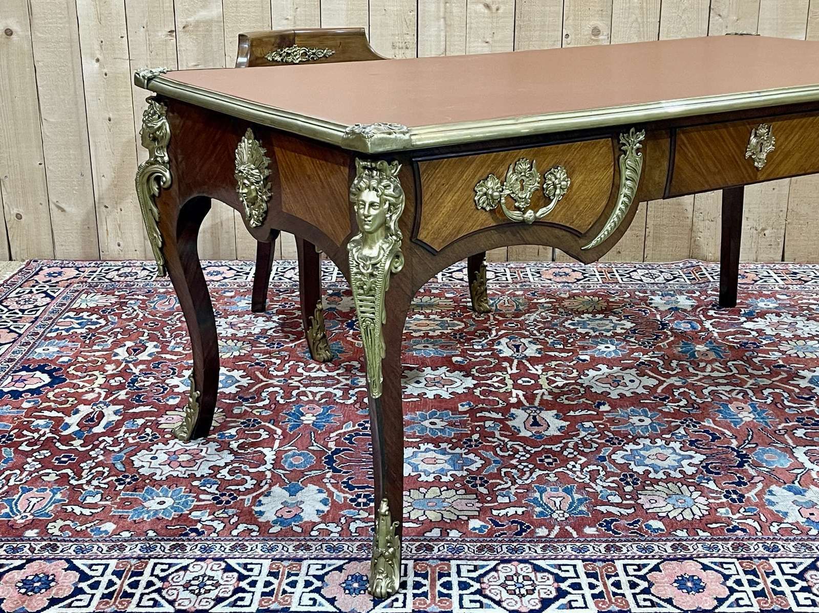 Desk Regency Style, Napoleon III Period Late 19th Century photo furniture