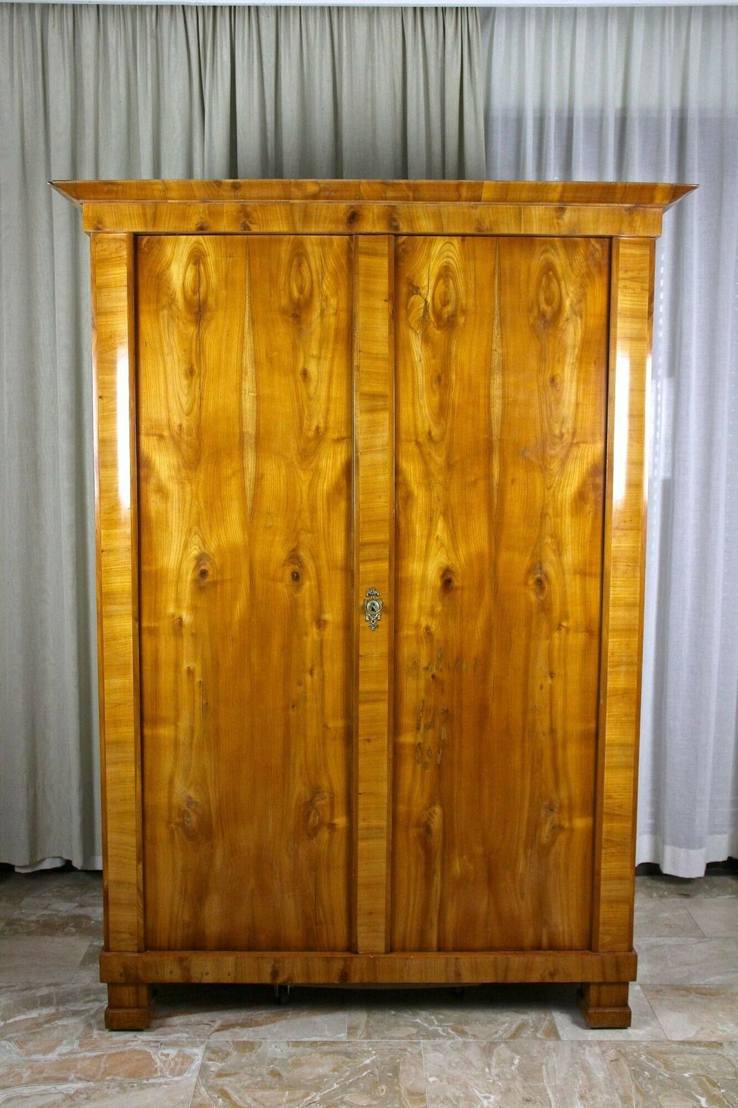 19th Century Biedermeier Cherrywood Cabinet, Austria Circa 1825 photo furniture