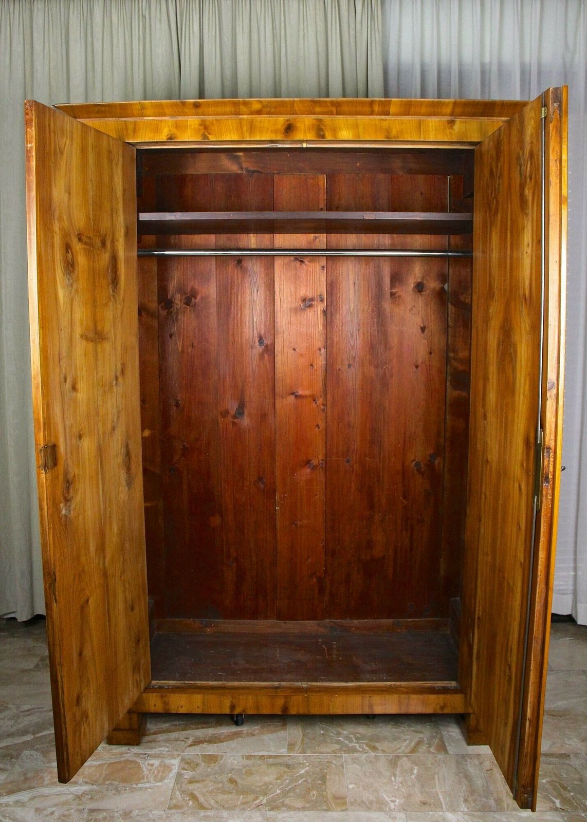 19th Century Biedermeier Cherrywood Cabinet, Austria Circa 1825 photo Furniture