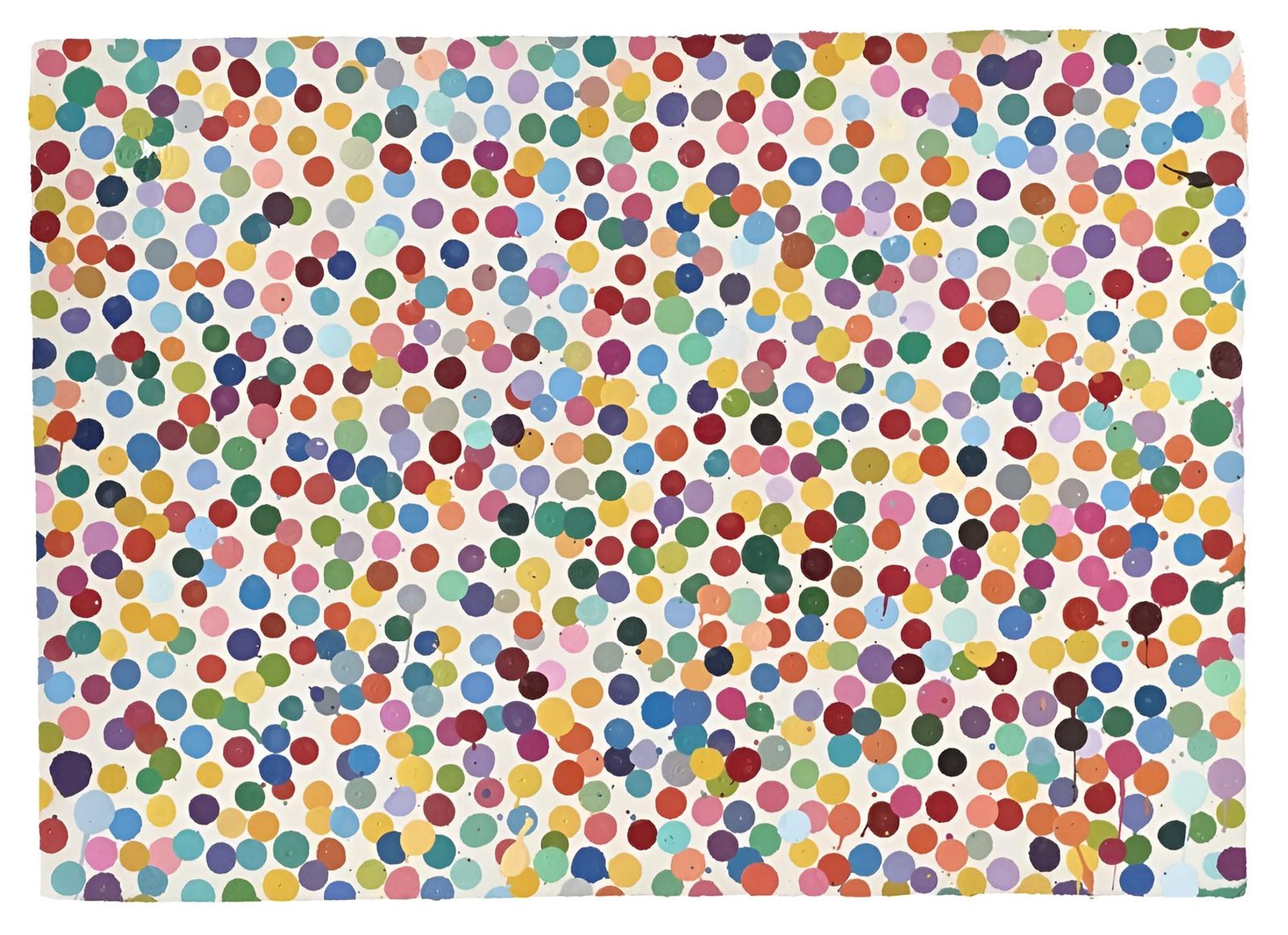 Damien Hirst The Currency Unique Painting, Better Hold Your Nose