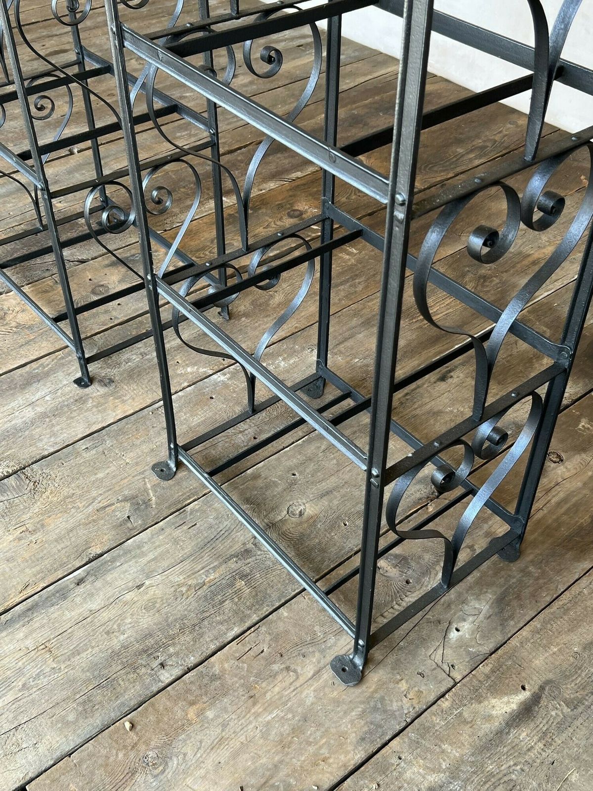 Wrought Iron Shelving Racks, 1800s photo Furniture