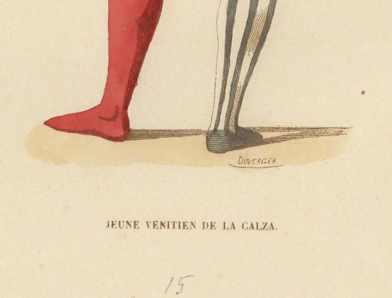 Youthful Extravagance: A Member Of The Venetian Calza, 1847 photo furniture