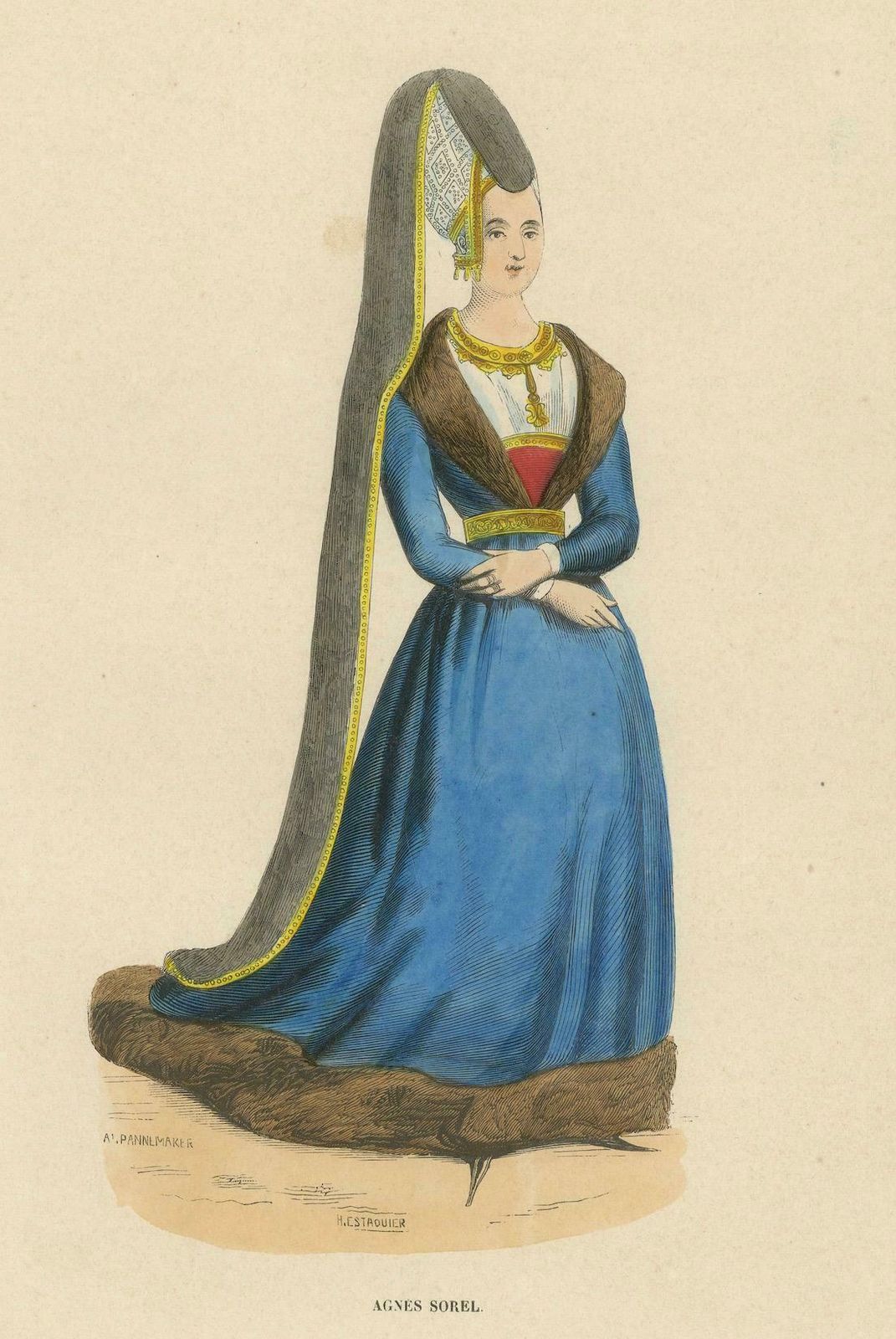 Agnes Sorel: Mistress Of Karel V And Grace Of The Royal Court, 1847 photo 172.0
