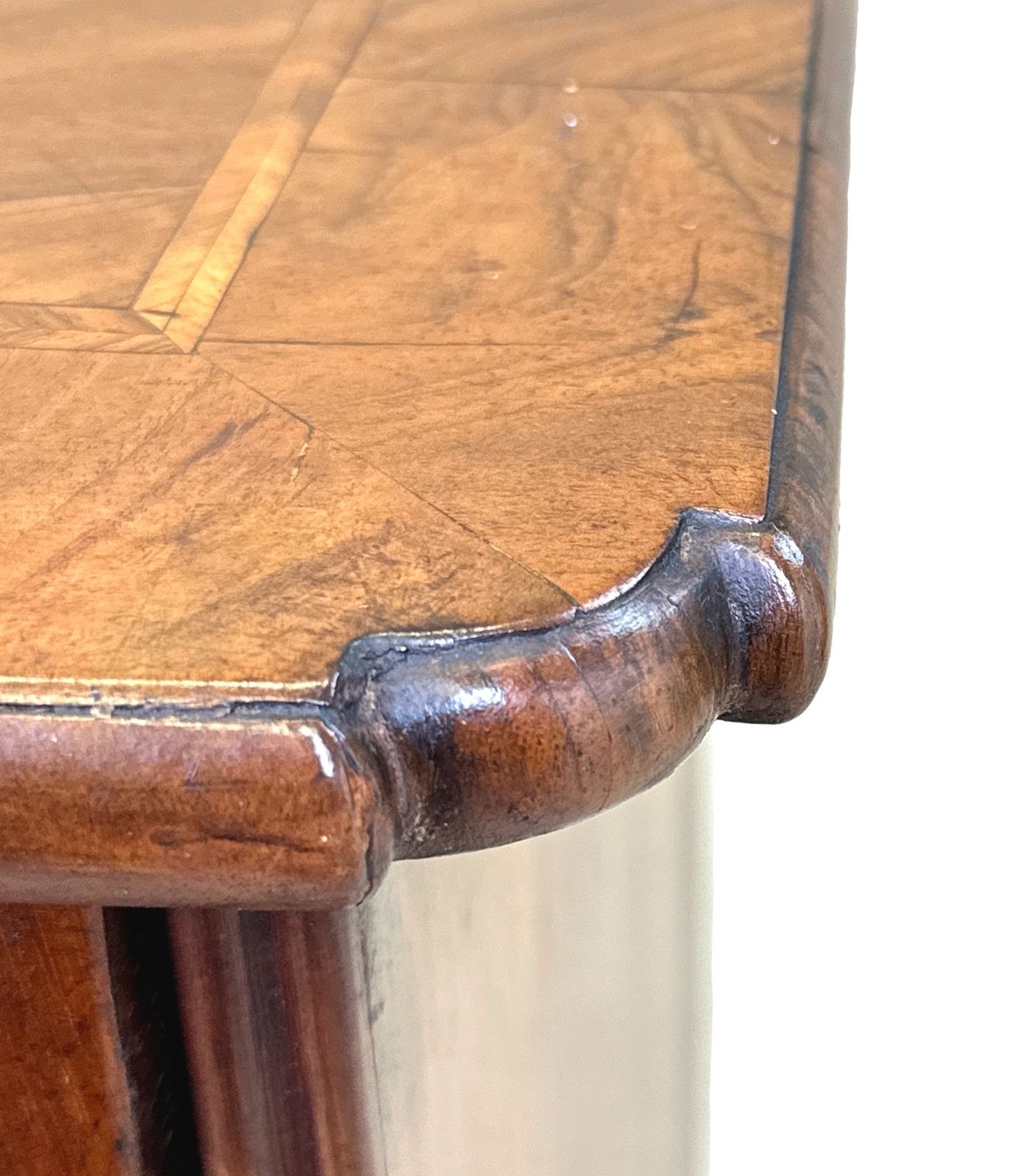 photo for sale 18th Century Walnut Kneehole Desk (England, Circa 1720)