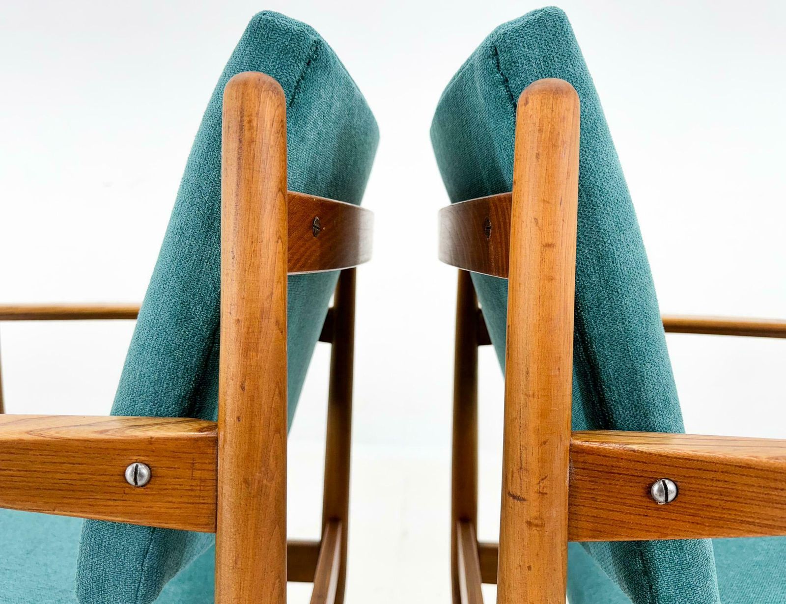 photo for sale Pair Of Mid Century Armchairs, Czechoslovakia, 1970's