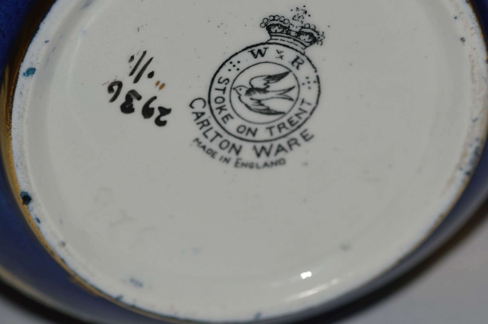 A Near Pair Of 1920's Carlton Ware Porcelain Vases photo 265.0