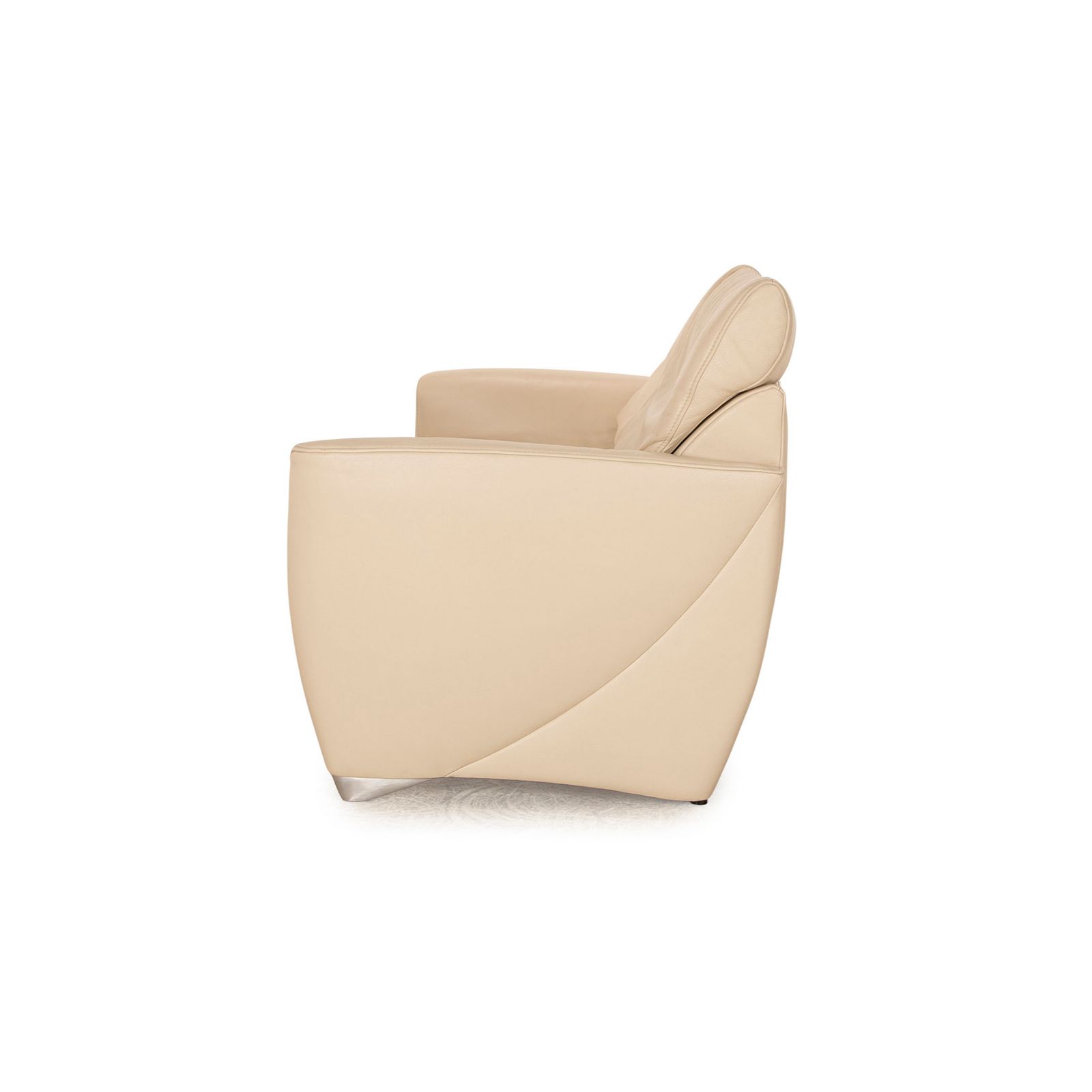 Mobilier Canapé 2 places Jori Angel 3250 en cuir crème, fonction manuelle photo