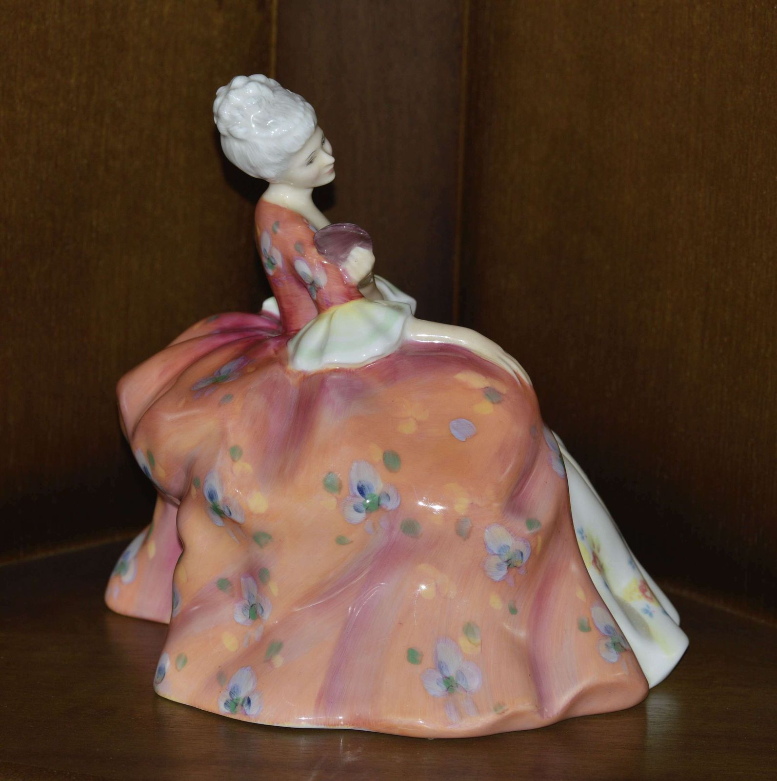Royal Doulton 1978 Porcelain Wistful Figurine   Peggy Davies Classics photo vinterior
