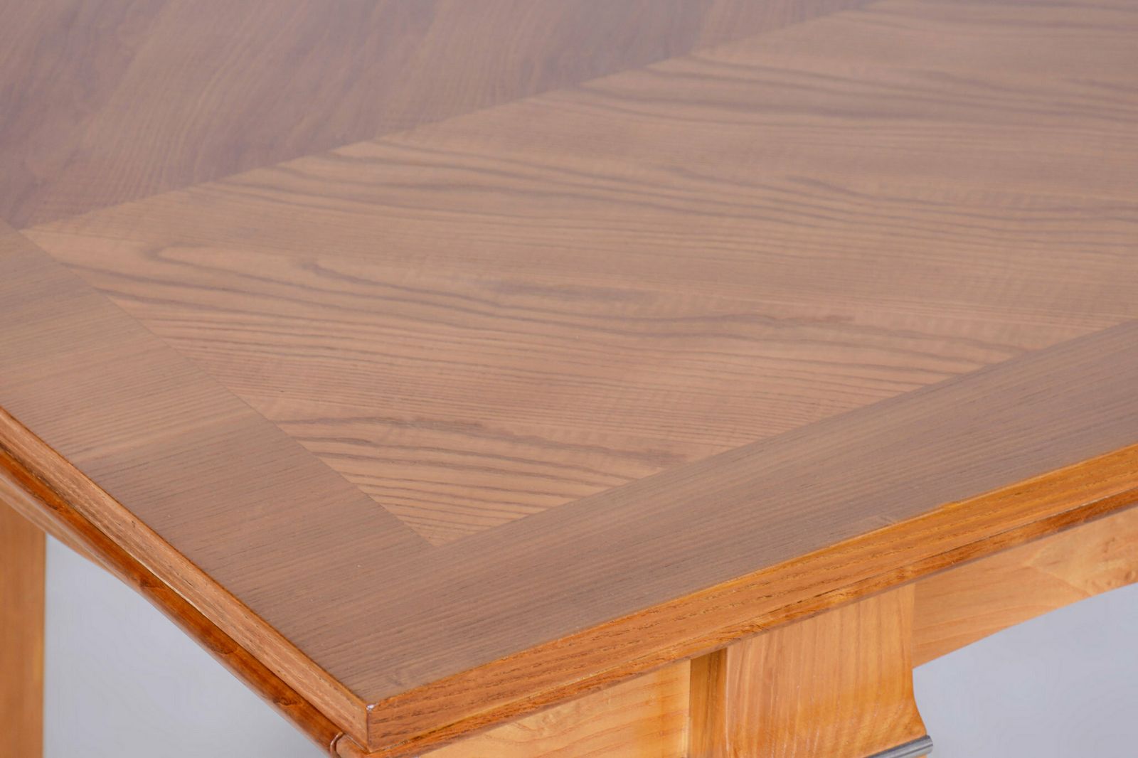 photo vinterior Restored Art Deco Folding Table, By J. Leleu, Oak, Spruce, France, 1920s