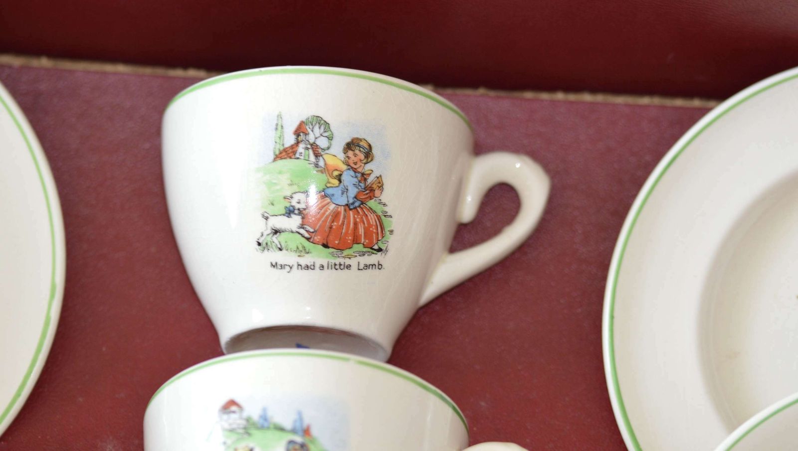 A Delightful Early 20th Century Art Deco Period Child’s Tea Service, photo vintage