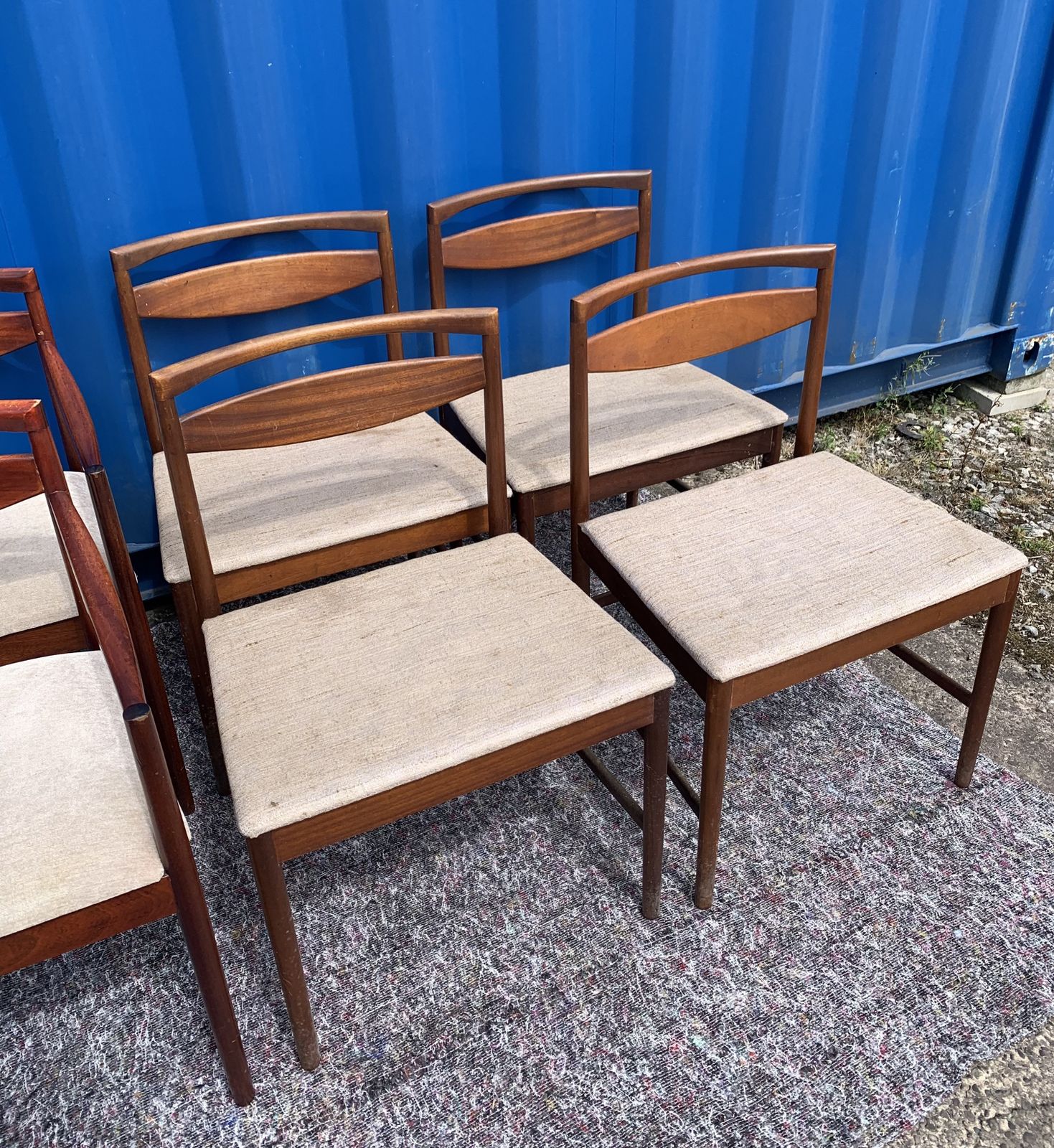 Set Of 6 Dining Chairs, Model 9513 By Tom Robertson For McIntosh, U.K.