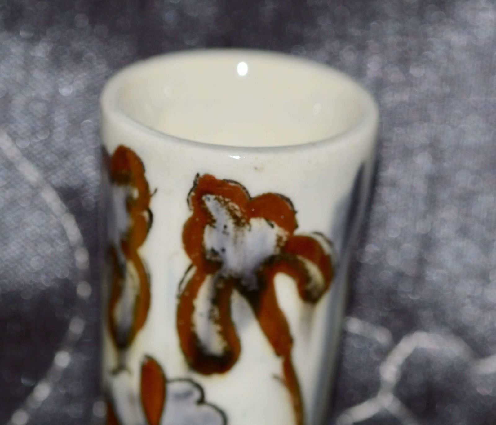 Stunning Art Nouveau 1892 Rozenburg Den Haag   Knobby Vase photo Home Decor