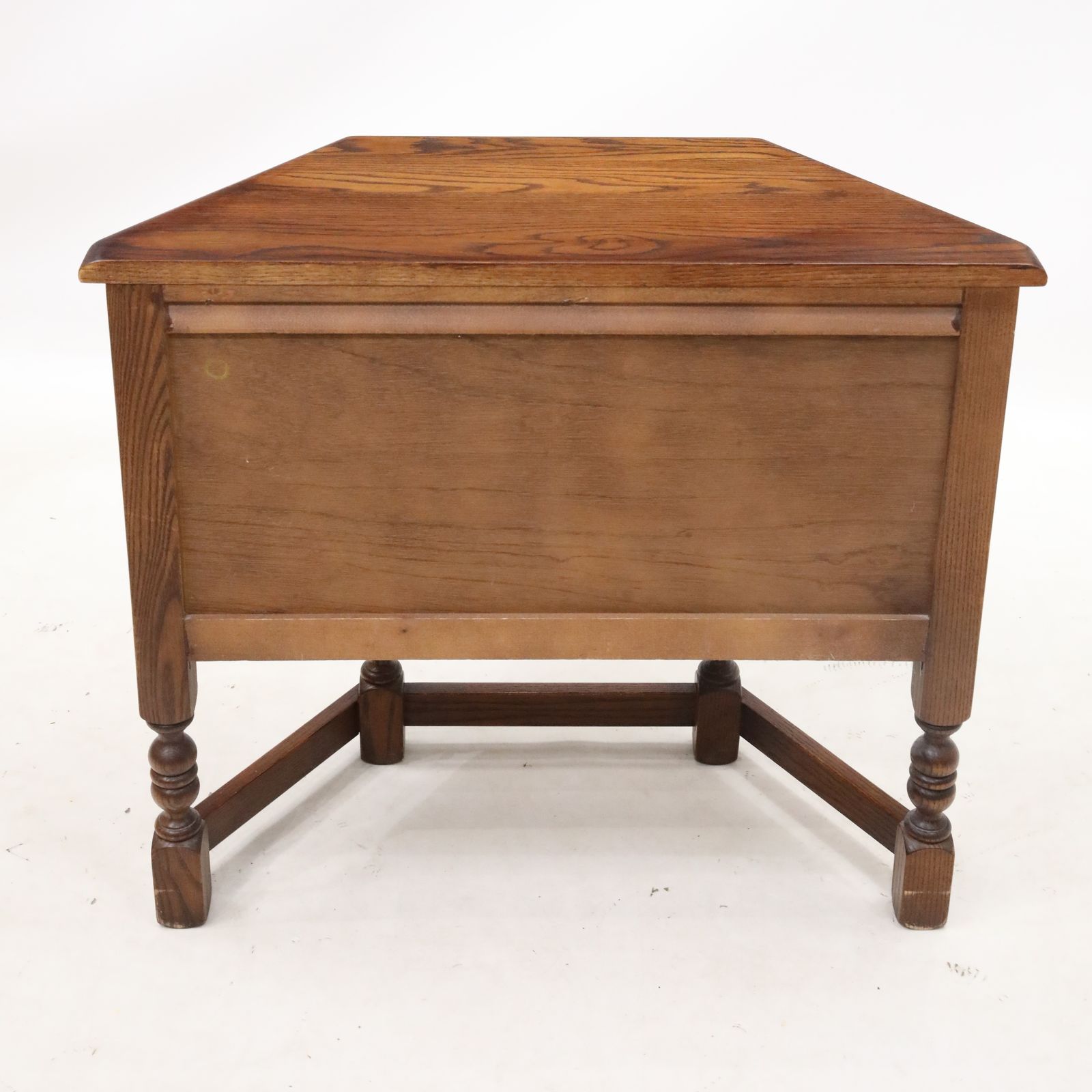 Old Charm Canted Table Finished In Tudor Brown Free Uk Delivery* photo 287.0