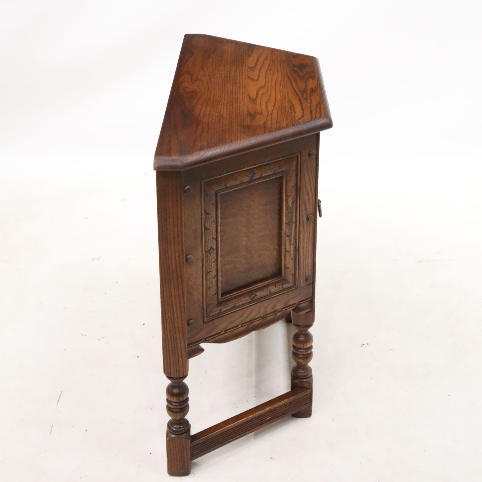 287.0 Old Charm Canted Table Finished In Tudor Brown Free Uk Delivery* photo