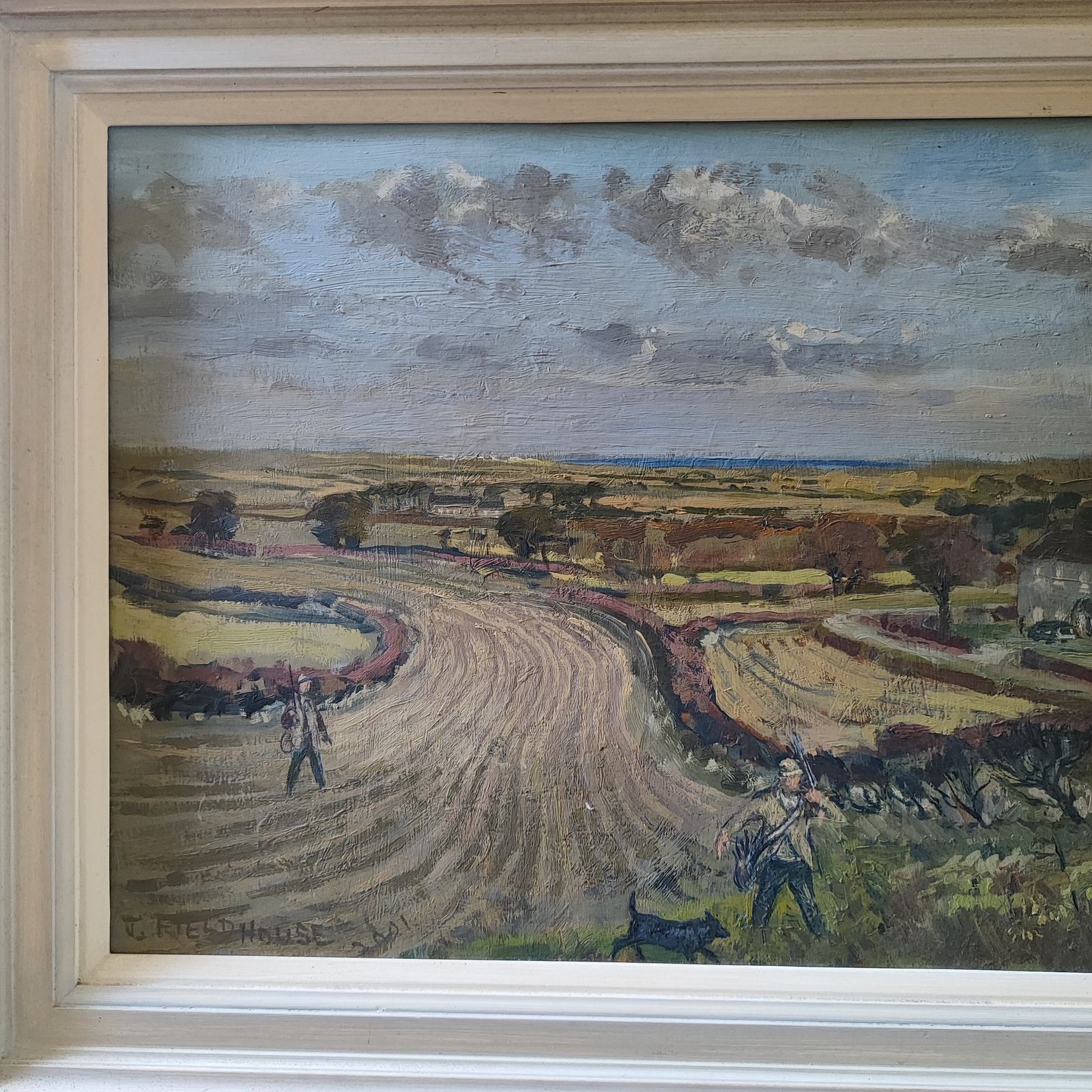 Original Art By Jack Fieldhouse: Countryside Shooting Scene