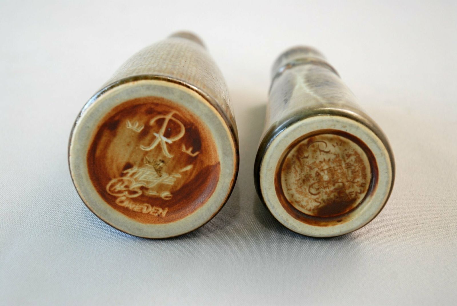 445.0 Studio Vases By Carl Harry Stålahane For Rörstrand, Sweden, 1950s. Set Of 2 photo