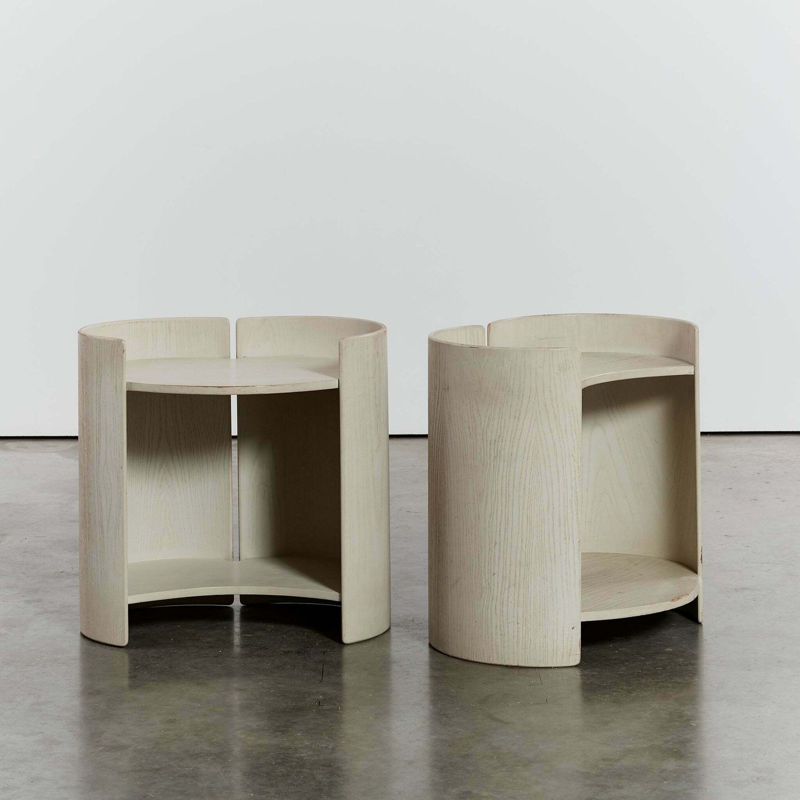 Pair Of Gea Side Tables By Kazuhide Takahama