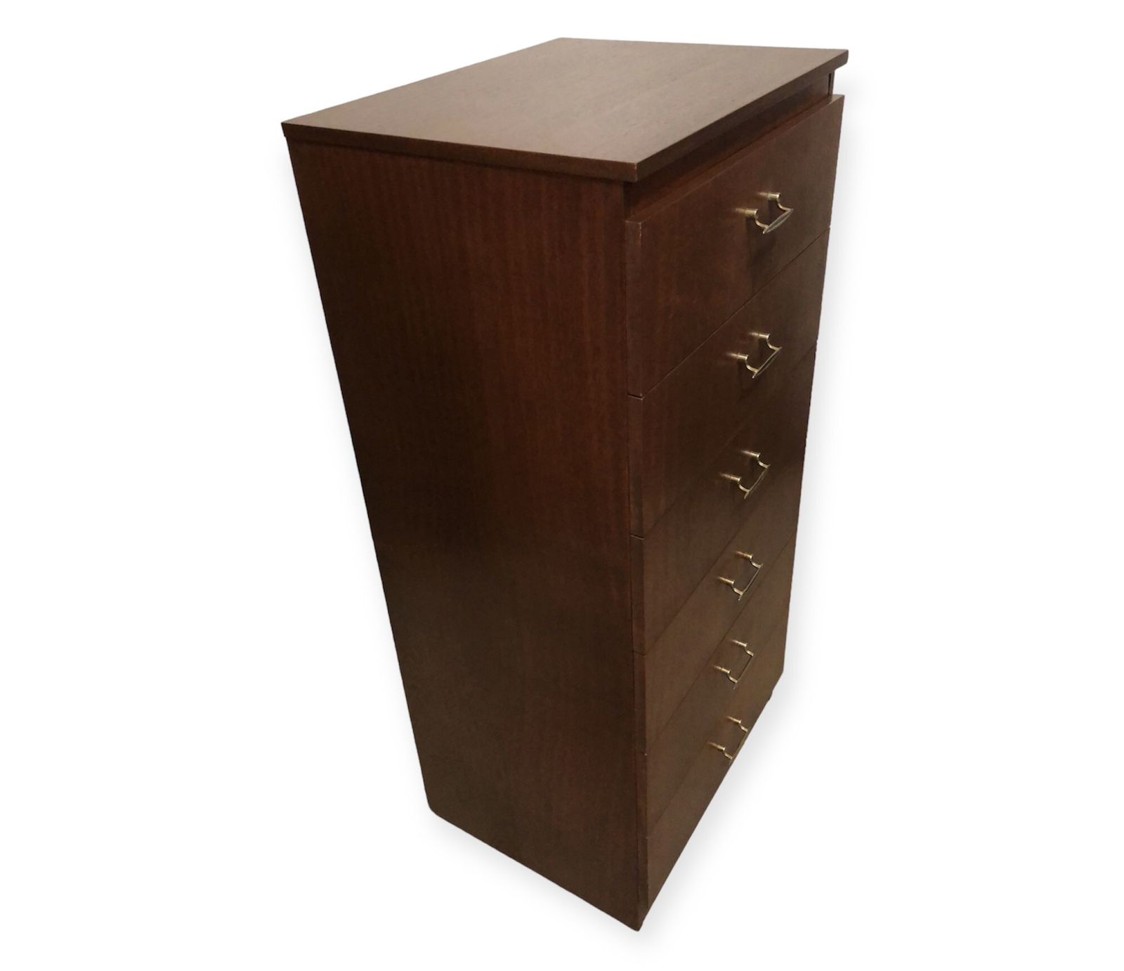 Mid Century Retro Tallboy Chest / Tallboy Chest Of Drawers By Remploy photo Furniture