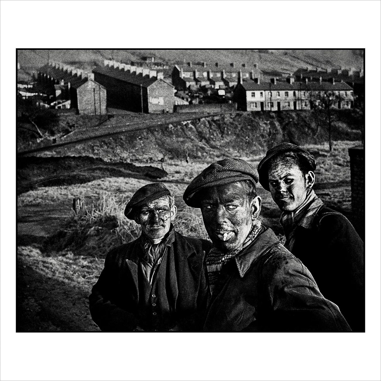 W. Eugene Smith "Welsh Miners" Estate Stamped Framed Magnum Print, 1950