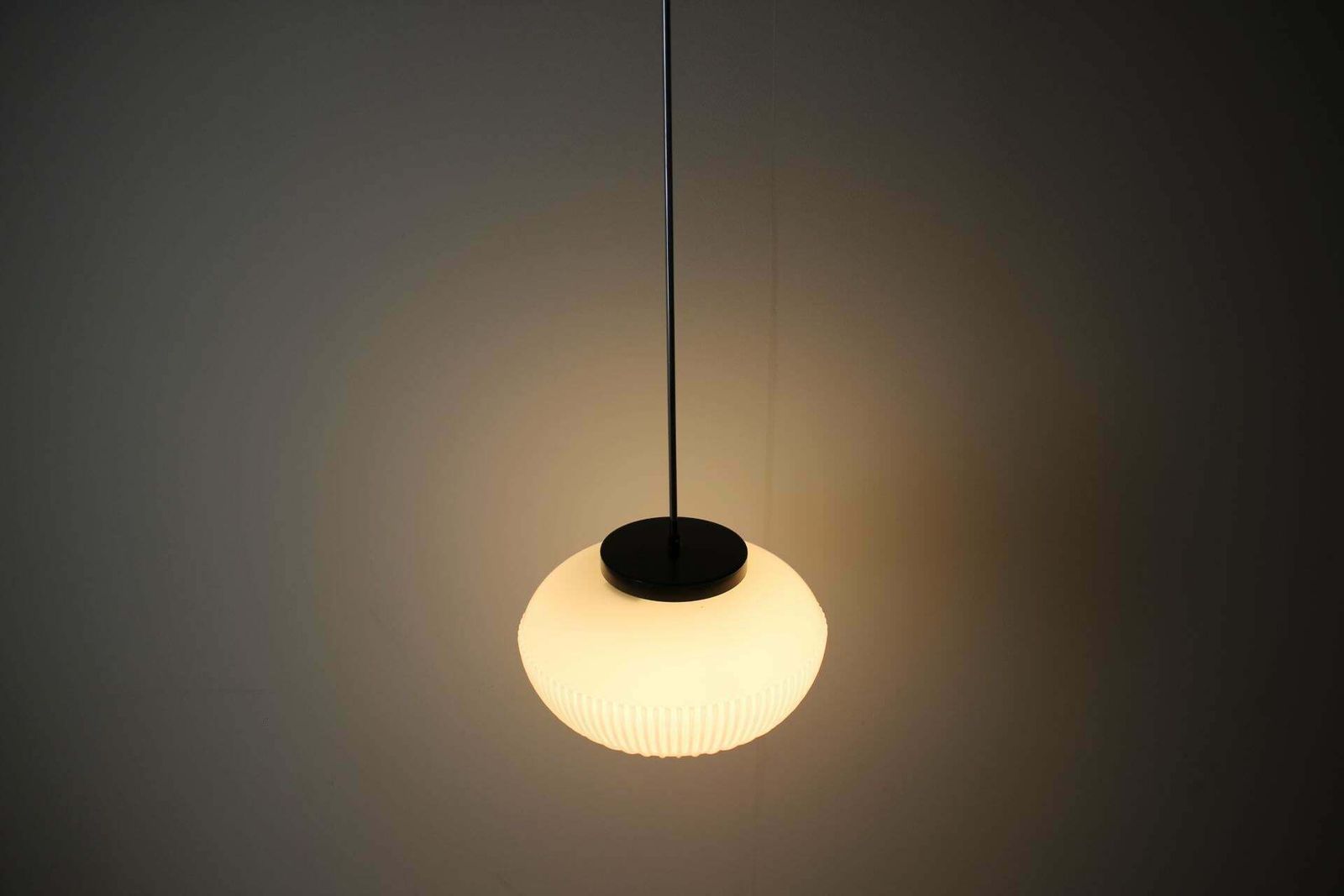 Mid Century Big Pendant By Napako, Czechoslovakia, 1960's photo 612.0