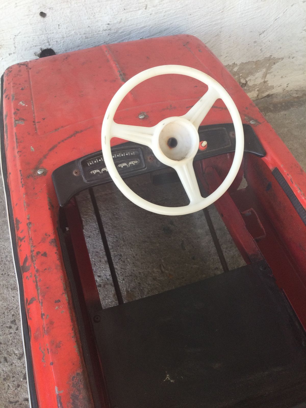 photo furniture Moskvich Azak Pedal Car, 1980s