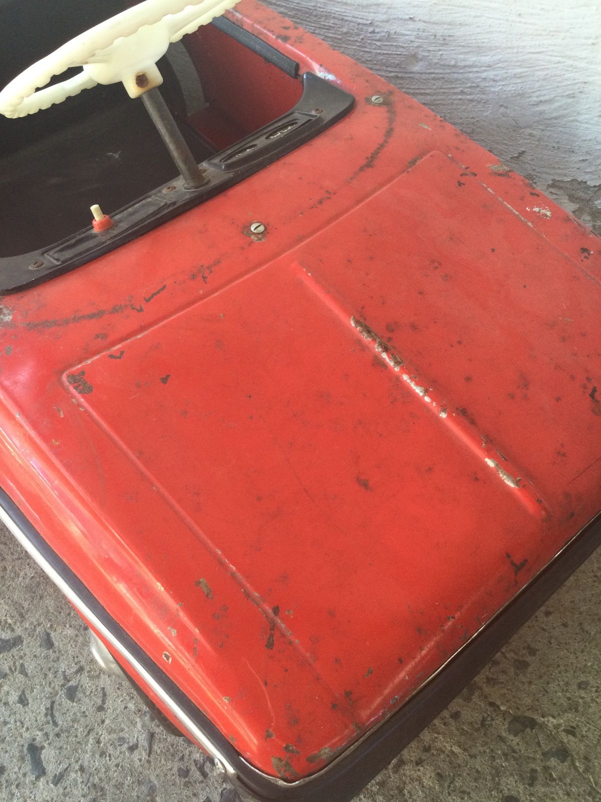 Home Decor Moskvich Azak Pedal Car, 1980s photo