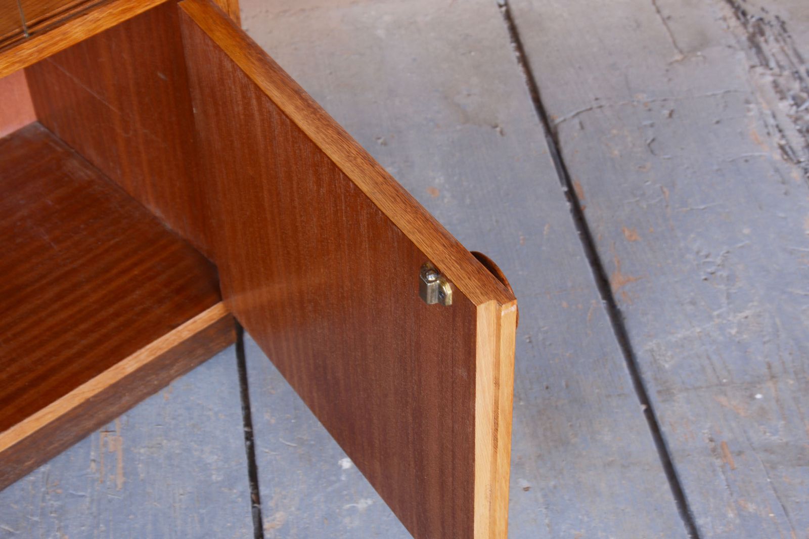 Restored Mid Century Bookcase, By Up Závody, Oak, Glass, Czech, 1950s photo Furniture