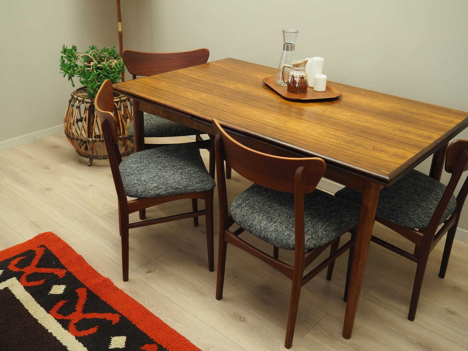Set Of Four Teak Chairs, Danish Design, 1970s, Production: Denmark photo Furniture