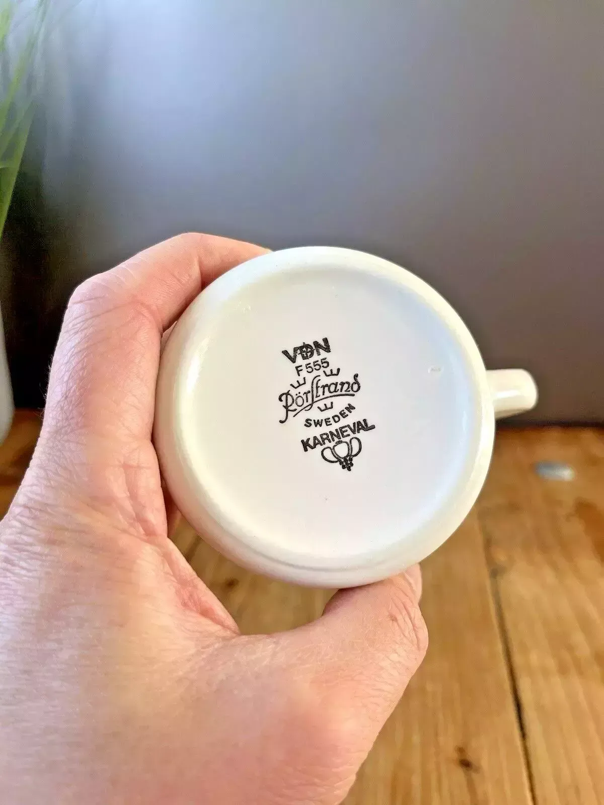 photo furniture V.Rare 70's Mid Century Modern Swedish Rorstrand Karneval F555 Milk Cream Jug