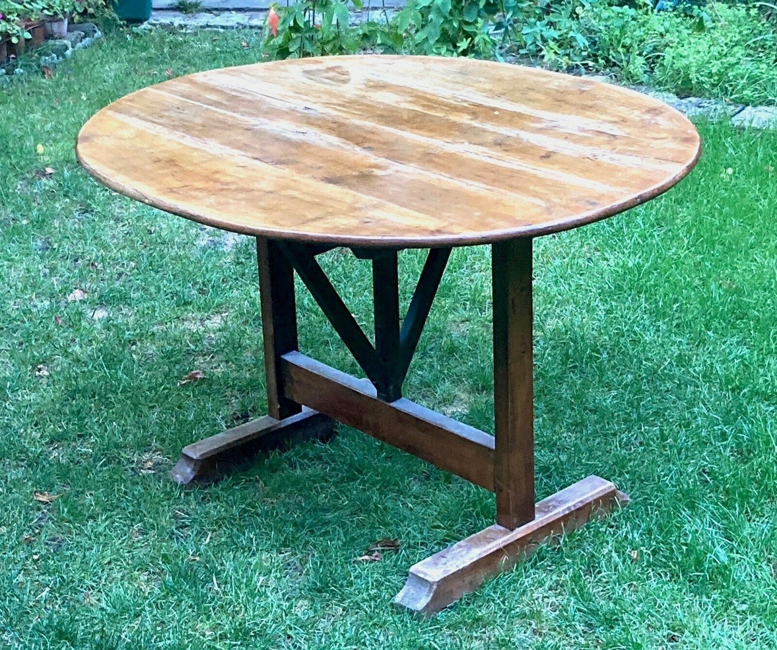 Cherrywood Wine Grower's 'Tasting' Table photo furniture
