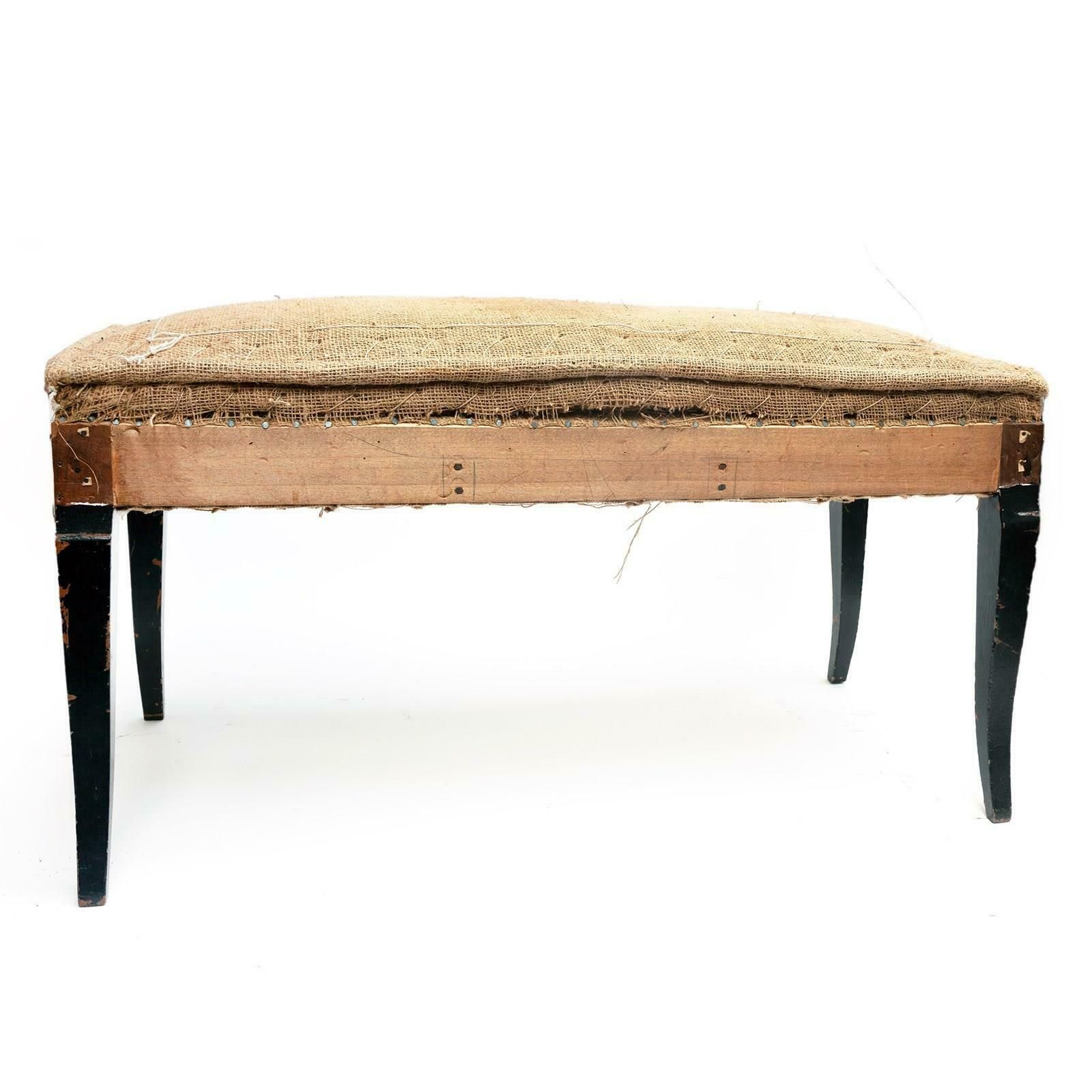 Good Quality Duet Stool From France Needing Re Covering photo vinterior