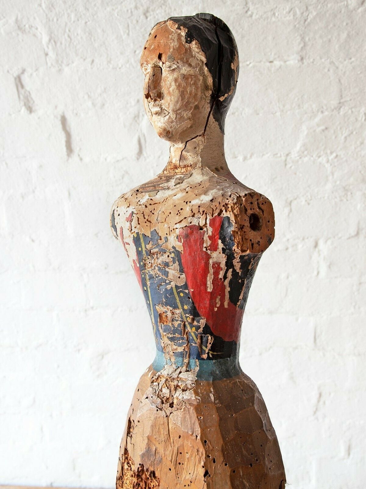 18th C. 'Marotte' De Poupée' Mannequin From A Paris Doll's Costume Shop photo vinterior