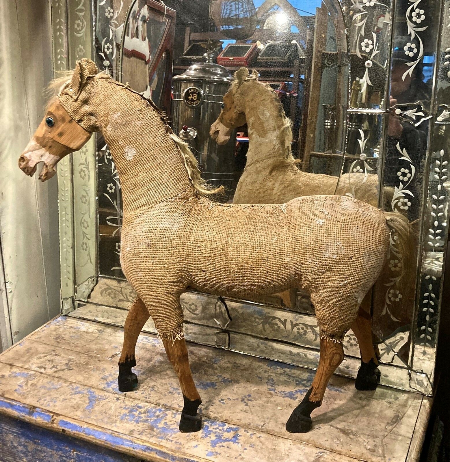 19th C. Child's Horse Toy From France