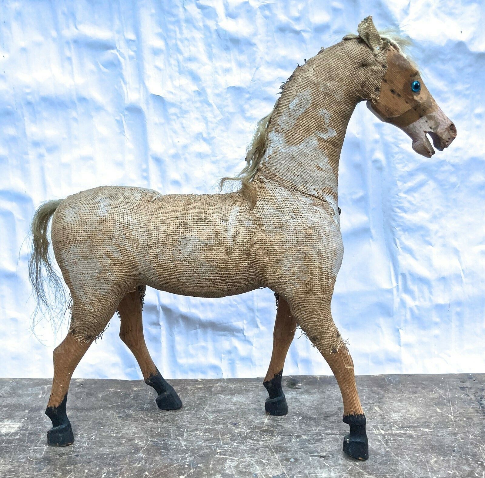 19th C. Child's Horse Toy From France photo 440.0