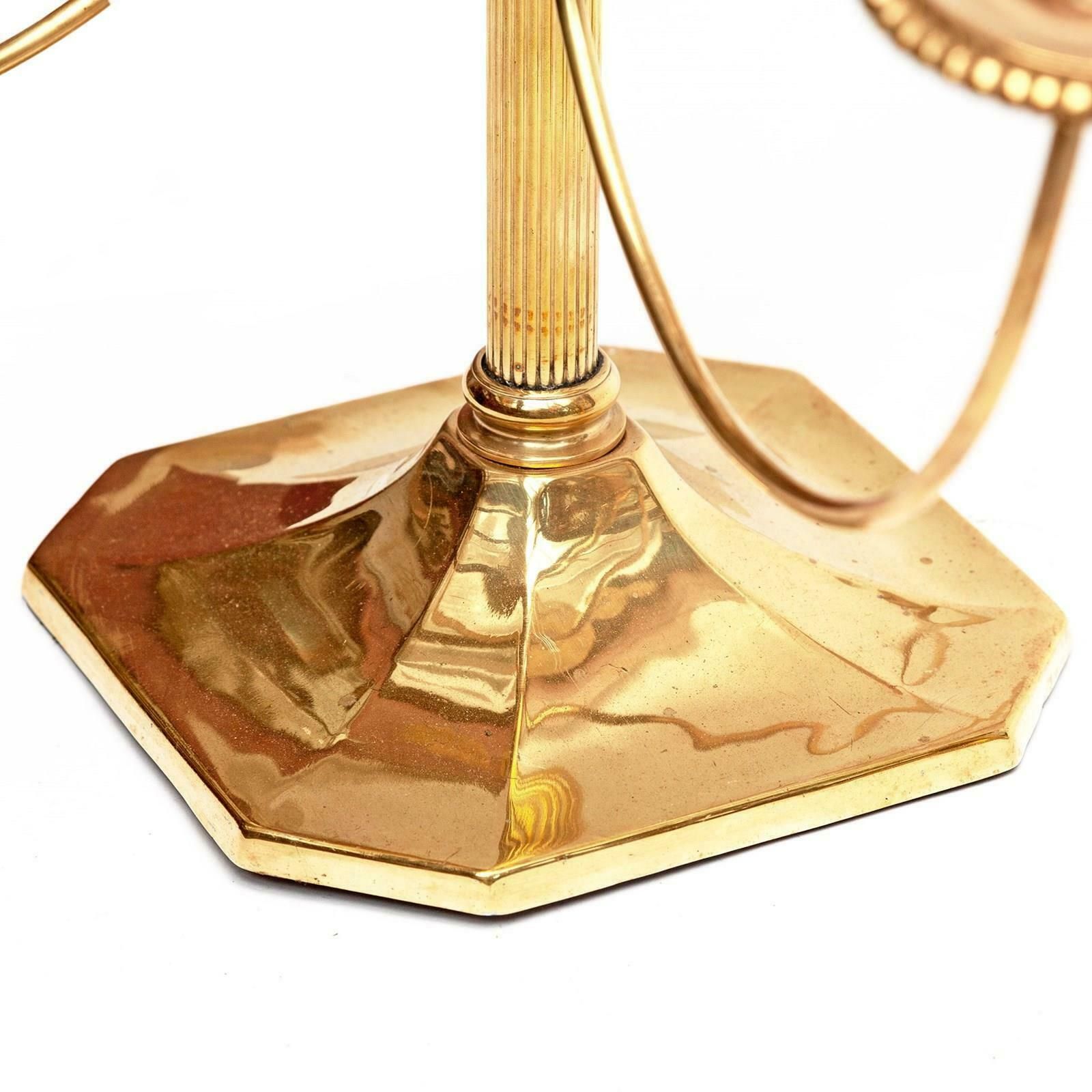 Pair Of Mid Century Brass Counter Top Hatstands From A Milliners' Shop photo for sale