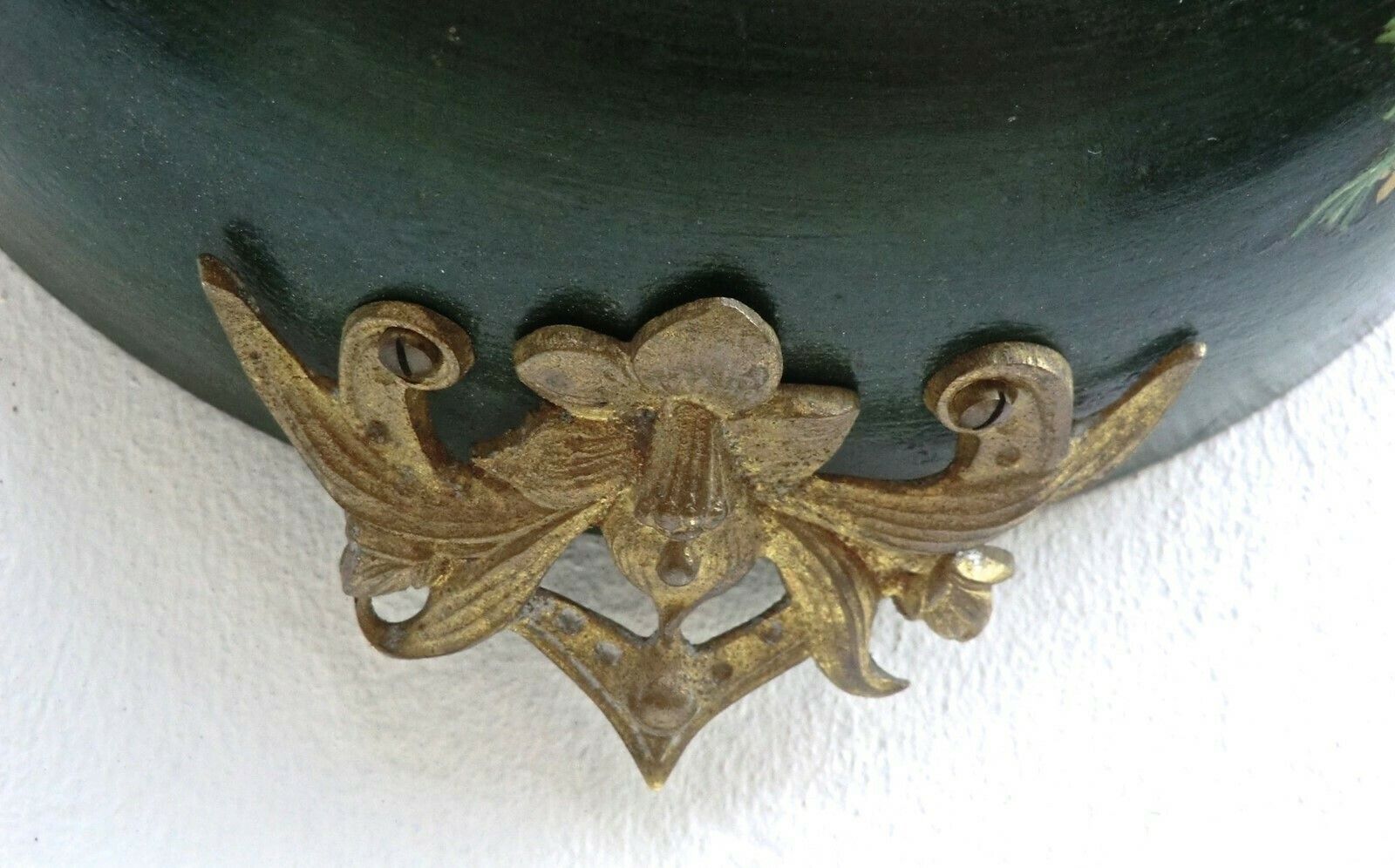 19thc. 'Boulangere' Chain Hanging Wall Clock From France photo 465.0