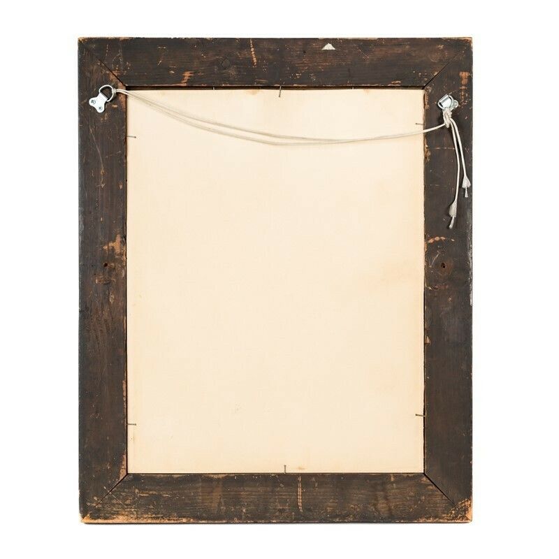 Antique 'Picassiette' Frame With Family Print photo for sale