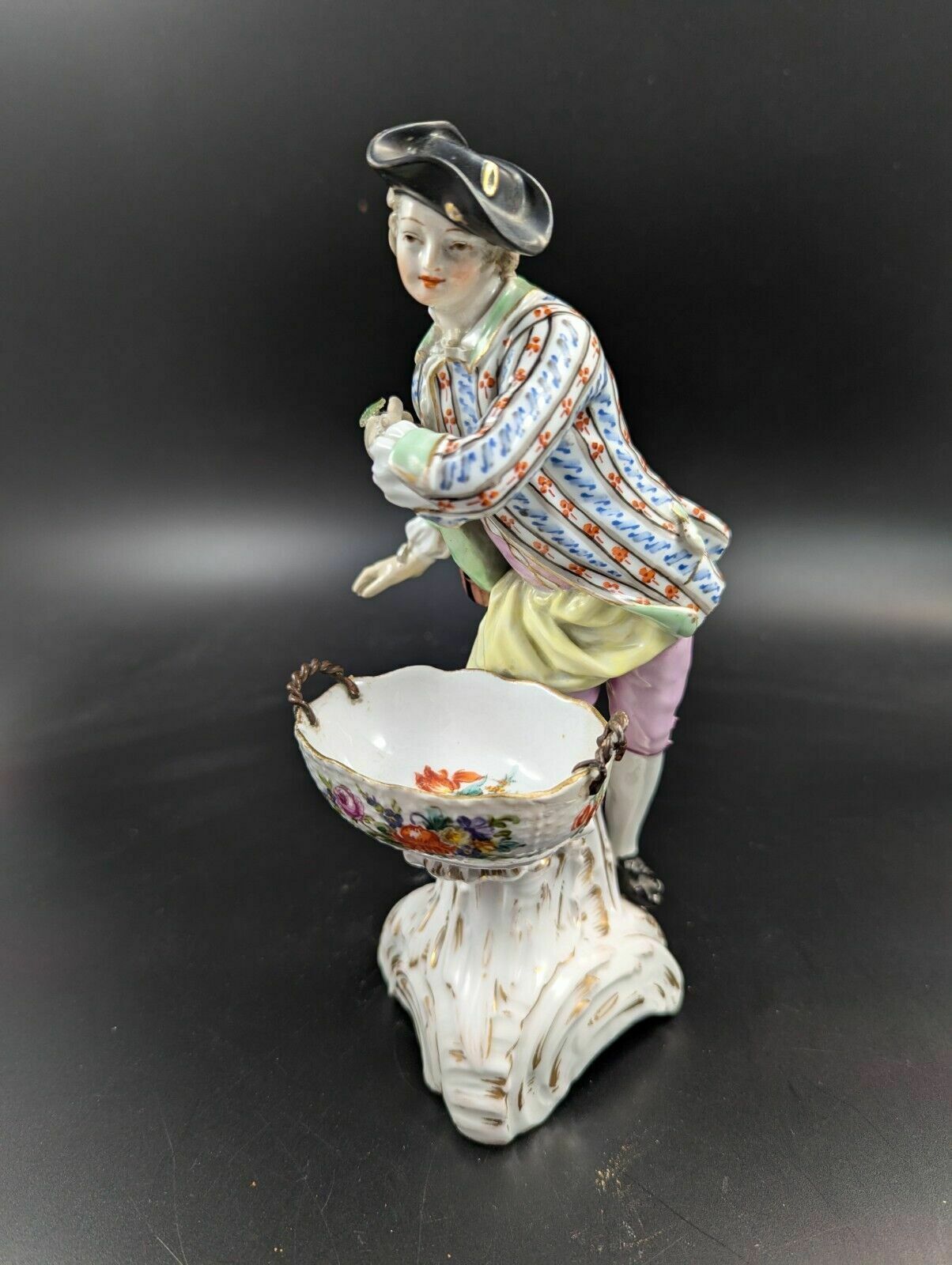 Antique Porcelain Figurine Kpm, Germany, C. 1790 1800