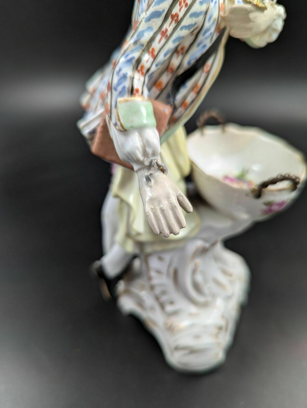 Antique Porcelain Figurine Kpm, Germany, C. 1790 1800 photo vintage
