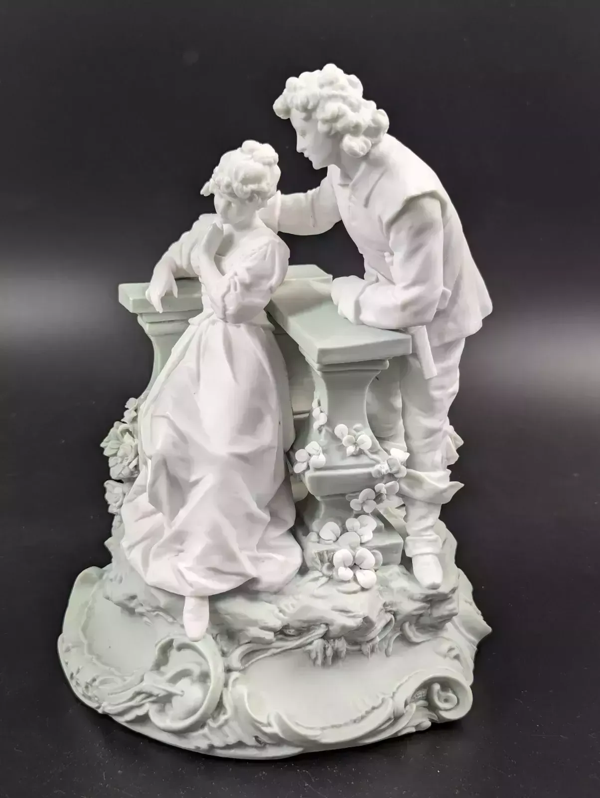 Parian Biscuit Figurine By Triebner Ens & Co, Volkstedt, C. 1894 1900. photo furniture